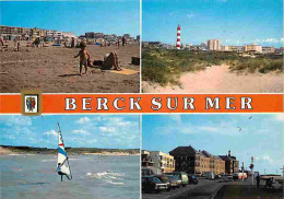 Delcampe - Carte Postale - 62 - Berck Sur Mer - Multivues - Scènes De Plage - Automobiles - CPM - Voir Scans Recto-Verso - Poscard - Berck