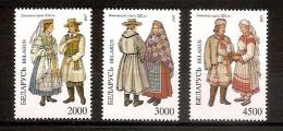 Delcampe - BELARUS 1997●Costumes●Volkstrachten●Mi 227-29 MNH - Belarus