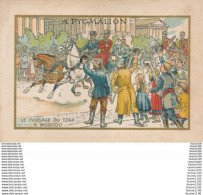 Delcampe - Chromo Le Passage Tzar à Moscou GRANDS MAGASINS DE NOUVEAUTES PYGMALION à PARIS    ( Recto Verso ) - Autres & Non Classés