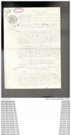 Delcampe - Année 1897 Acte Notarié ( 45 Loiret  ) Tampon De  MUZARD  Notaire à  DOUCHY - Manuscrits
