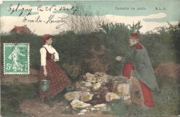 Delcampe - Carte Fantasy  V003-078 - Paare