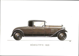 Delcampe - CPA Auto, Röhr 8 Typ R, 1928 - Sonstige & Ohne Zuordnung