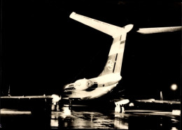 Delcampe - CPA Deutsches Passagierflugzeug, Interflug, Turbinenluftstrahlverkehrsflugzeug, Tupolev TU 134 - Sonstige & Ohne Zuordnung