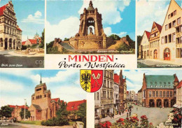 Delcampe - Minden  Westfalen Weser NRW Blick Zum Dom Heimatmuseum Rathaus Porta Westfalica - Minden