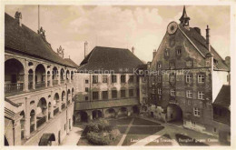 Delcampe - LANDSHUT  Isar Burg Trausnitz Burghof - Landshut