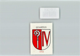 Delcampe - 8883 Quarten - Vignette Wappen Kaffee Hag Ca 1920-1940 Quarten - 11101308 - Quarten