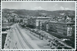 Delcampe - Ct498 Cartolina Trieste Citta'  Riva Del Mandracchio - Trieste (Triest)