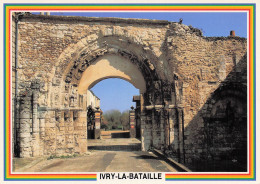 Delcampe - 27 IVRY LA BATAILLE LA PORTE DE L ABBAYE XIE SIECLE - Ivry-la-Bataille