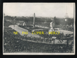 Delcampe - GUERRE 14/18 - PARIS - FETE DE LA VICTOIRE - PLACE DE LA CONCORDE LE 14 JUILLET 1919 - War, Military
