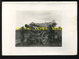Delcampe - GUERRE 14/18 - CANON HOWITZER AUTRICHIEN DE 8 POUCES ABANDONNE PAR LES ALLEMANDS DANS LEUR RETRAITE LE 27.07.1918 - War, Military