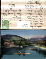 Delcampe - 296784,Payerbach Partie An D. Schwarza Ruderboote Viadukt M. Raxalpe Bergkulisse - Neunkirchen