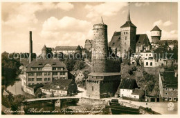 Delcampe - Bautzen Sachsen Blick Von Der Kronprinzenbruecke Alte Wasserkunst Michaeliskirch - Bautzen