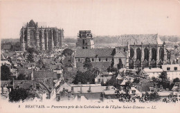 Delcampe - 60 BEAUVAIS CATHEDRALE ET EGLISE SAINT ETIENNE - Beauvais