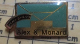 Delcampe - Pin713g     MARQUE ALEX & MONARD ENVELOPPE COURRIER ? - Marques