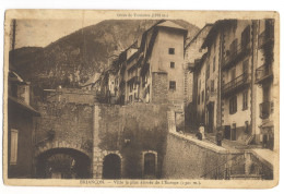 Delcampe - 05/ CPA A - Briançon - Ville La Plus élevée De L'Europe (1321 M) - Briancon
