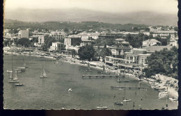Delcampe - Juan Les Pins Panorama De La Plage - Juan-les-Pins