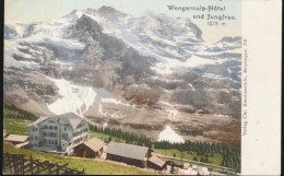 Delcampe - WENGERNALP HOTEL   UND JUNGFRAU - Lauterbrunnen