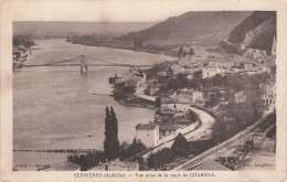 Delcampe - Serrieres Vue Prise De La Route De Charnas - Serrières