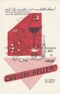 Delcampe - Buvard - Cafetière "Hellem" - Produits Ménagers