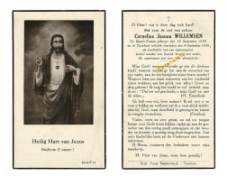 Delcampe - Cornelius Willemsen Baarle Nassau Turnhout Ongeluk Ongeval Auto-ongeval 1939 Doodsprentje Bidprentje - Avvisi Di Necrologio