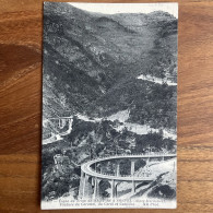 Delcampe - Menton À Sospel - Viaduc Du Caramel Du Caréi Et Castillon / E358 - Sospel