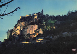Delcampe - 46 ROCAMADOUR VUE DE NUIT - Rocamadour