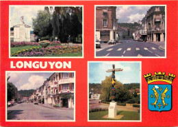 Delcampe - Carte Postale - 54 - Longuyon - Multivues - Blasons - Totem - CPM - Voir Scans Recto-Verso - Poscard - Carta Postal -  P - Longuyon
