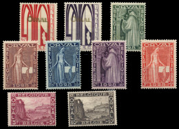 Delcampe - BÉLGICA. ** 258/66. Orval. Preciosa. Cat. 333 €. - Nuovi
