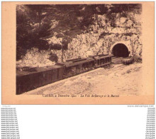 Delcampe - # TRAIN ACCIDENTE CASSIS 2 DECEMBRE 1920 LA VOIE DE GARAGE ET LE BUTTOIR - Catastrofi