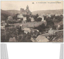 Delcampe - 10 Pet  63 SAINT NECTAIRE VUE GENERALE EGLISE ET MAISONS EN TBE - Saint Nectaire