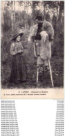 Delcampe - 09dab   LANDES BERGERE ET ECHASSIER - Bauern
