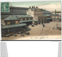 Delcampe - *   21 DIJON LA GARE ANIMEE ATTELAGES - Dijon
