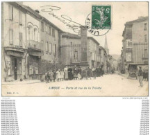 Delcampe - *  11 LIMOUX PORTE ET RUE DE LA TRINITE - Limoux