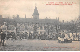 Delcampe - CHASSE - SAN37917 - Chasse à Courre - La Saint Hubert à Fleurines - Bénédiction De La Meute - Jagd