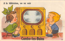 Delcampe - CPA 64 CAMBO LES BAINS / CPA A SYSTEME DE DEPLIANT DECOUVRANT DES VUES DE LA VILLE - Cambo-les-Bains