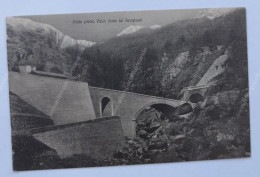 Delcampe - Ci655 Cartolina Ponte Presso Varzo Linea Del Sempione Provincia Di Verbania - Biella