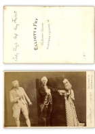Delcampe - Elliott & Fry, London, William Farren As Sir Peter Teazle; John Clayton As Joseph Surface; Amy Fawsi... - Célébrités