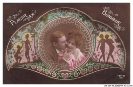 Delcampe - CAR-AGPP9-0462-FETES & VOEUX - PLAISIR BONHEUR - Sonstige & Ohne Zuordnung