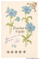 Delcampe - CAR-AGPP9-0447-FETES & VOEUX - SOUVENIR D'AMITIE - Sonstige & Ohne Zuordnung