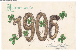 Delcampe - CAR-AGPP8-0433-FETES & VOEUX - HEUREUSE ANNEE 1906 - Neujahr