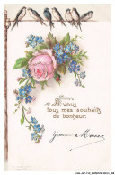 Delcampe - CAR-AGPP10-0517-FETES & VOEUX - A VOUS TOUS MES SOUHAITS DE BONHEUR - Sonstige & Ohne Zuordnung