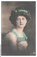 Delcampe - CAR-AFAP9-0422-FETES ET VOEUX - Bonne Annee - Portrait De Femme - Neujahr