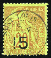 Delcampe - Obl. 5H - 15 S/20c. Brique S/vert. Type IX. TB. - Andere & Zonder Classificatie