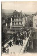 Delcampe - 09 ST GIRONS PONT VIEUX UN JOUR DE FETE - Varilhes