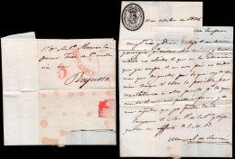 Delcampe - Cantabria - Prefilatelia - PE 12R - Carta A "Reynosa" Con Porteo "5" - ...-1850 Vorphilatelie