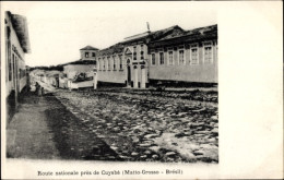 Delcampe - CPA Matto Grosso Mato Grosso Brasilien, Route Nationale Pres De Cuyaba - Sonstige