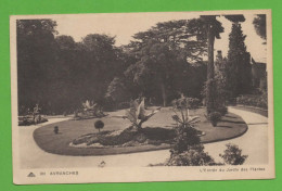 Delcampe - 50 - Avranches - L'entrée Du Jardin Des Plantes - Avranches