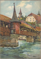 Delcampe - Suisse Spreuerbrücke *YCA211 - Luzern