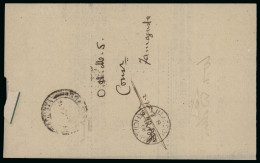 Delcampe - 1918 (6 November) Printed Envelope From The Provost Marshal, Posted Free Of Postage From LIMASSOL OFFICIALLY PAID, Addre - Cipro (...-1960)