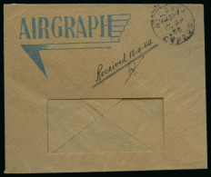 Delcampe - 1941–44 WWII Airgraph Service: Group Of Three Airgraph Envelopes, Including Two Used From Nicosia, Together With Four Or - Cipro (...-1960)